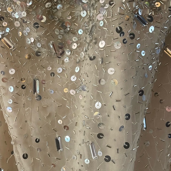 Alice + Olivia Strapless Sparkly Dress - Picture 6 of 8